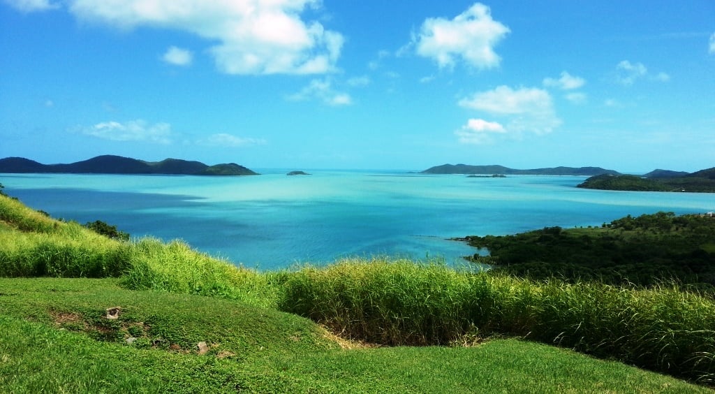 view from green fort