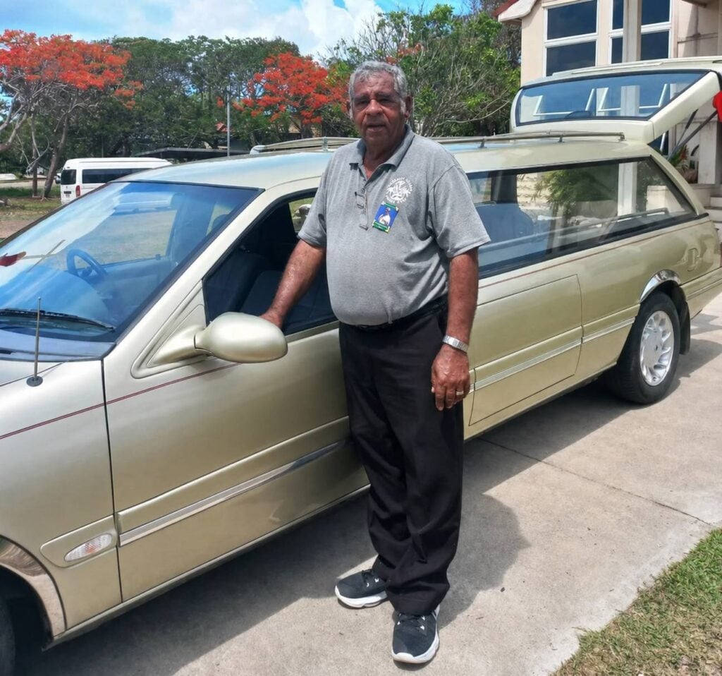 barry and the hearse